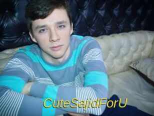 CuteSajidForU