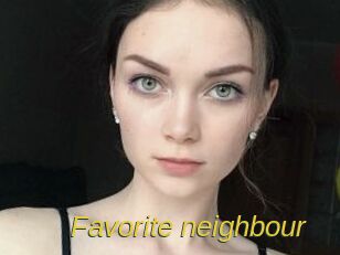 Favorite_neighbour