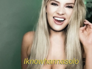 Iknowhannasolo