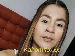 Kahomifoxxx