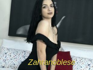Zahranoblese